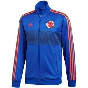 Adidas Blue Colombia FCF Soccer Track Jacket
